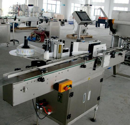 1 Side Automatic Labeling Machine Plastic Botlle Sticker Dispenser Machine