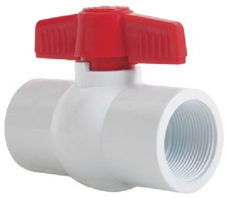 บอลวาล์ว UPVC, วาล์วพลาสติก, บอลวาล์วพลาสติกพีวีซีวาล์วลูก