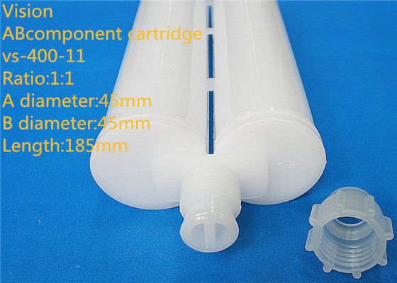 400ml van het de Patroonslepen van de 1:1ab Lijm Patroon van het de Componenten de Lege Silicone voor Epoxylijm
