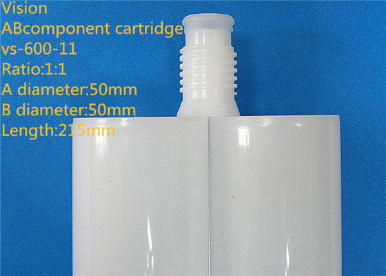 L'ab collent 600ml cartouche de colle de la cartouche ab de cartouche époxyde composante du 1:1 deux la double