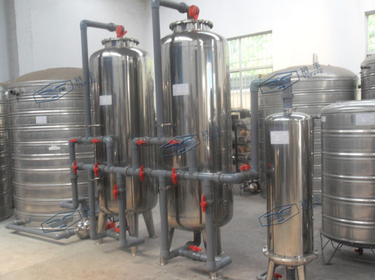 3.15kw Elektrik Saf Su Ro Sistemi Reverse Osmosis Su Filtresi 3000L / H