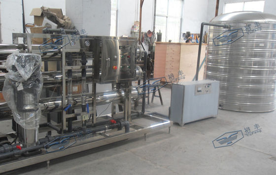 3.15kw Elektrik Saf Su Ro Sistemi Reverse Osmosis Su Filtresi 3000L / H