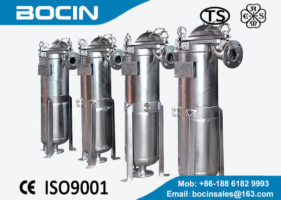 سریع باز کردن صنعتی کیسه فیلتر مایع چند کیسه و کیسه فیلتر