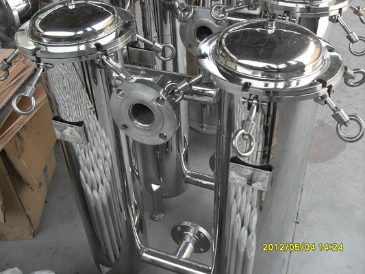 5"、ASTM SS のための産業バッグ フィルタ ハウジングのプラスチック コーティング 304/SS 316