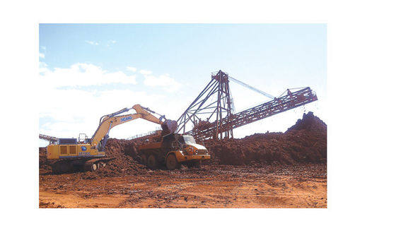 Großer hydraulischer Kettenbagger XCMG, Eimerkapazität 4.5m3, Operationsgewicht 88000kgs