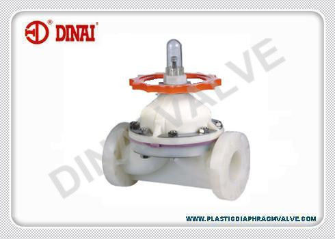 Tipo attivato elettrico valvola a diaframma della valvola/diga del diaframma di plastica manuale